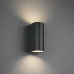 Trio Leuchten Roya Außenwandbeleuchtung Aluminium Druckguss Anthrazit -Gartenmöbel Geschäft 1309322 3