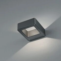 Trio Leuchten Reno Außenwandbeleuchtung Aluminium Druckguss Anthrazit -Gartenmöbel Geschäft 1309377 3