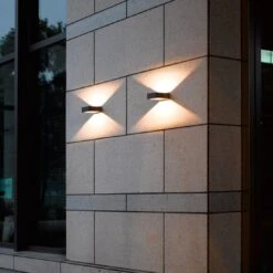 Trio Leuchten Reno Außenwandbeleuchtung Aluminium Druckguss Anthrazit -Gartenmöbel Geschäft 1309377 4