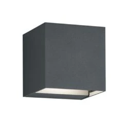 Trio Leuchten Adaja Außenwandbeleuchtung Aluminium Druckguss Anthrazit -Gartenmöbel Geschäft 1309542 2