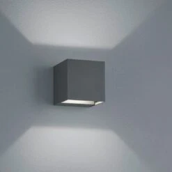 Trio Leuchten Adaja Außenwandbeleuchtung Aluminium Druckguss Anthrazit -Gartenmöbel Geschäft 1309542 3