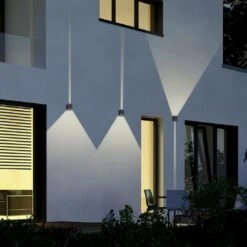 Trio Leuchten Adaja Außenwandbeleuchtung Aluminium Druckguss Anthrazit -Gartenmöbel Geschäft 1309542 5