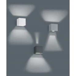 Trio Leuchten Adaja Außenwandbeleuchtung Aluminium Druckguss Anthrazit -Gartenmöbel Geschäft 1309542 6