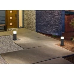 Trio Leuchten Hudson Wegeleuchte Aluminium/Kunststoff Anthrazit -Gartenmöbel Geschäft 1309806 4