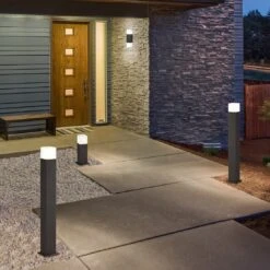 Trio Leuchten Hudson Wegeleuchte Aluminium/Kunststoff Anthrazit -Gartenmöbel Geschäft 1309806 5