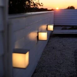 LUTEC Box Cube Außenwandbeleuchtung Gussaluminium Anthrazit -Gartenmöbel Geschäft 1310972 2