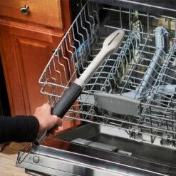 Weber Precision Grillzange Edelstahl/Kunststoff Silber/Schwarz -Gartenmöbel Geschäft 1323391 3