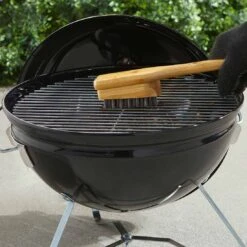 Weber Grillbürste Bambusholz 30cm Braun -Gartenmöbel Geschäft 1323446 4