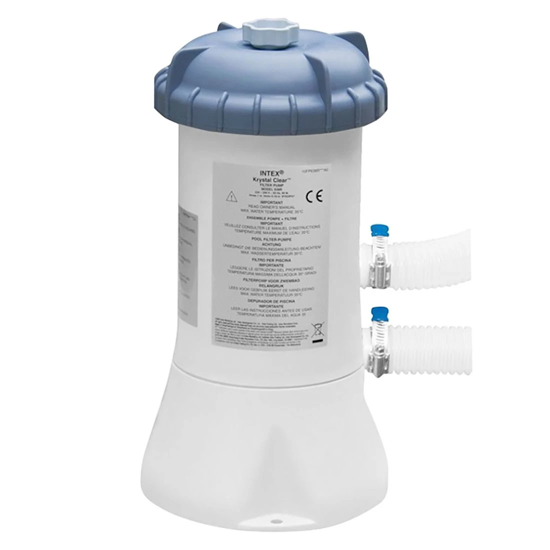 Intex Prism Frame Rectangular Pool Set 488x244x107cm Grau 8 Intex Prism Frame Rectangular Pool Set 488x244x107cm Grau – Bild 6