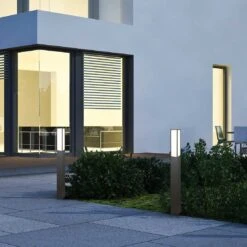 Trio Leuchten Fuerte LED Wegeleuchte 15x15x155cm Aluminium Anthrazit -Gartenmöbel Geschäft 1352497 5