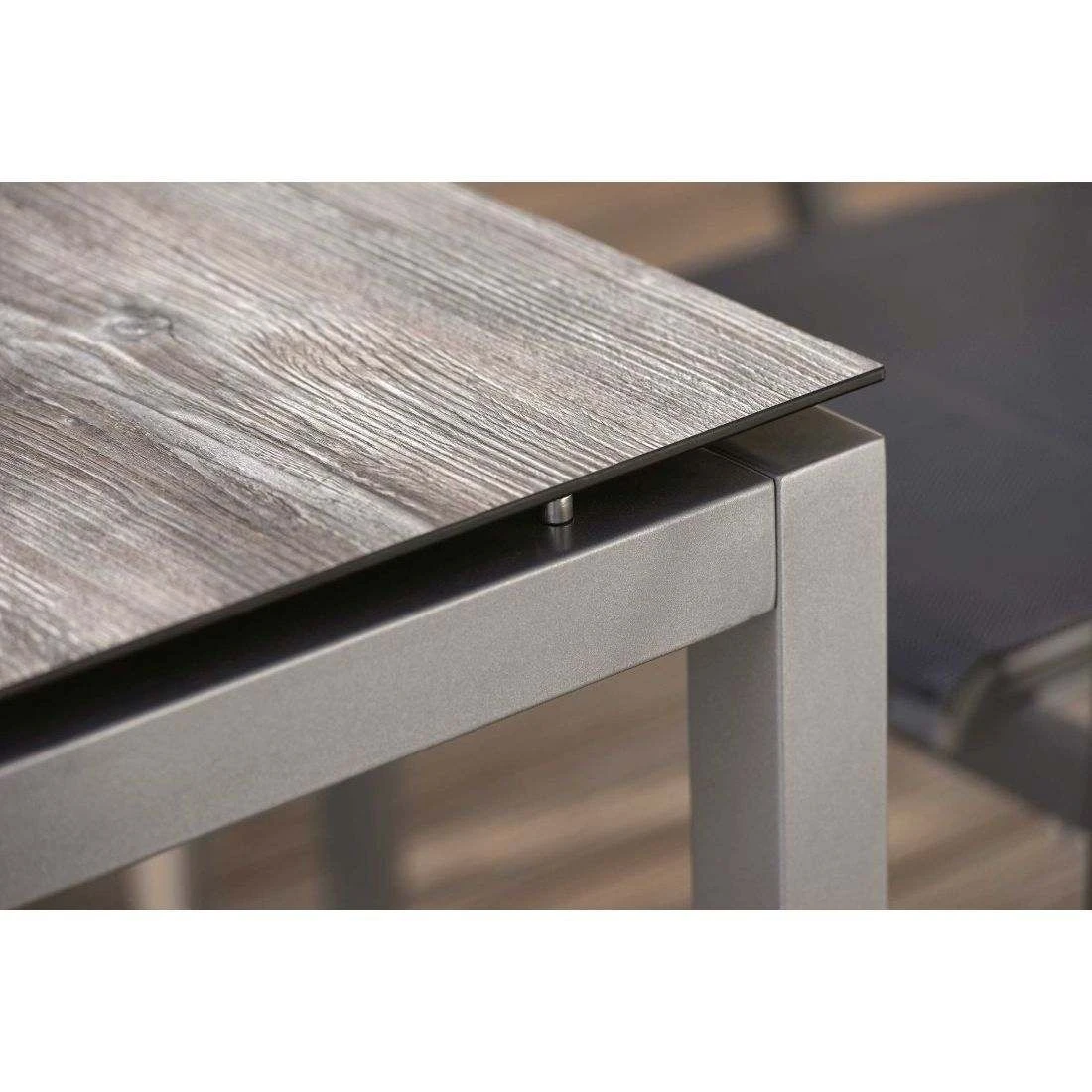 Stern Tischgestell 160x90 Cm Aluminium Graphit 4 Stern Tischgestell 160x90 Cm Aluminium Graphit – Bild 2