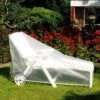 Heinemeyer Gartenliege Schutzhülle185cm Gitterfolie Transparent -Gartenmöbel Geschäft 662489 1