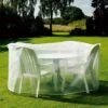 Heinemeyer Gartenmöbel-Set Schutzhülle Ø180cm Gitterfolie Transparent -Gartenmöbel Geschäft 662522 1