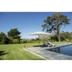 Glatz Fortero Stockschirm 350x350 Cm Eggshell -Gartenmöbel Geschäft 681530 3