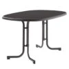 Sieger Boulevard Klapptisch Oval 140x90 Cm Stahl/Mecalit Eisengrau/Schiefer Anthrazit 2 Sieger Boulevard Klapptisch Oval 140x90 Cm Stahl/Mecalit Eisengrau/Schiefer Anthrazit -Gartenmöbel Geschäft 702694 1
