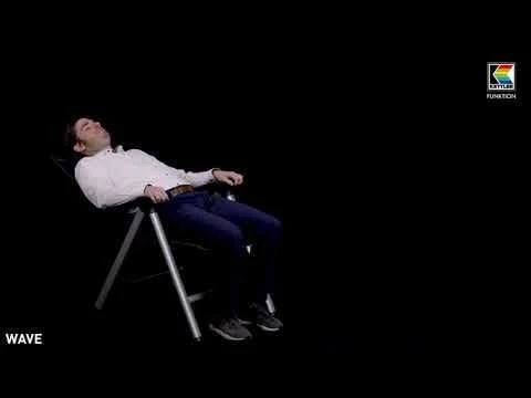 Kettler Wave Klappsessel Aluminium/Kunststoff Silber/Anthrazit 4 Kettler Wave Klappsessel Aluminium/Kunststoff Silber/Anthrazit – Bild 2