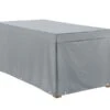 Heinemeyer Gartentisch Schutzhülle 90x90cm Teak-Safe Grau -Gartenmöbel Geschäft 739852 1