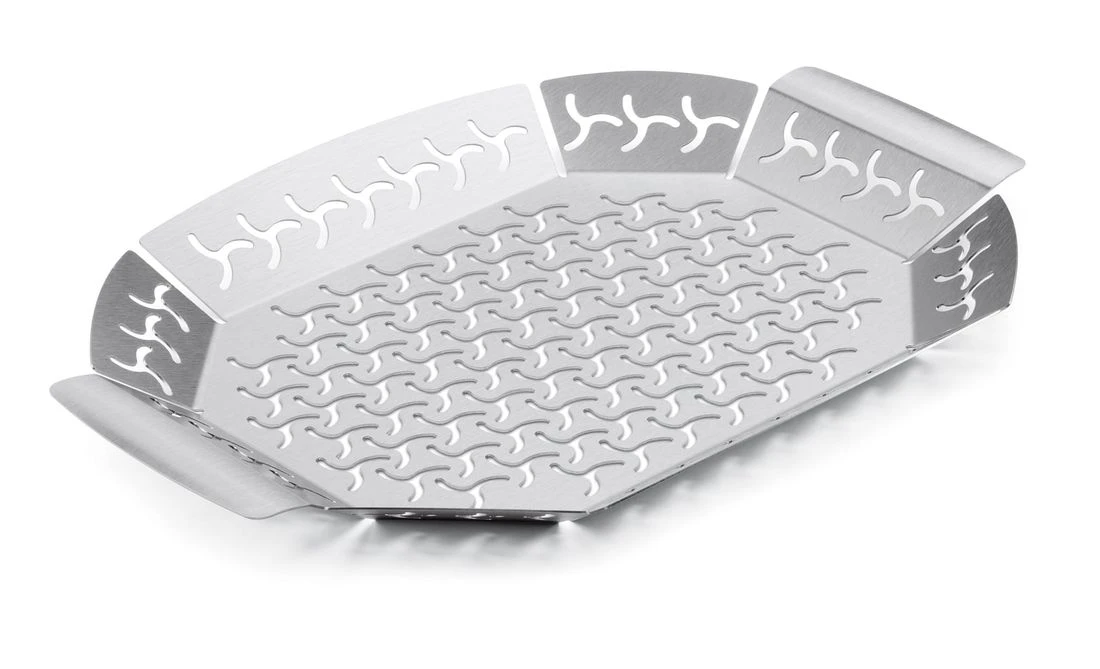 Weber Großer Gemüsekorb, Edelstahl 3 Weber Großer Gemüsekorb, Edelstahl