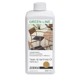 Zebra Greenline Teaköl 500ml Hellbraun