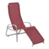 Karasek Florida Gesundliege Aluminium/Textilene Platin/Bordeaux -Gartenmöbel Geschäft 798284 1