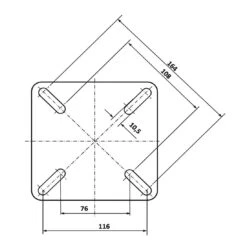 LiRo Midi Plus 100MF Mobiler Schirmständer - Flanschaufnahme Graphit 7 LiRo Midi Plus 100MF Mobiler Schirmständer - Flanschaufnahme Graphit -Gartenmöbel Geschäft 855935 3