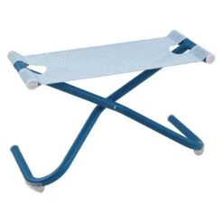 Emu Snooze Fußauflage Stahl/Textilene Blau/Hellblau