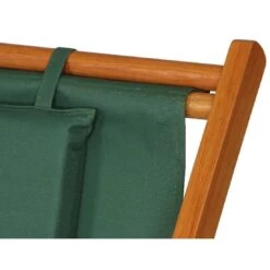 Siena Garden Faro Beach-Liegestuhl Holz/Textilene Grün -Gartenmöbel Geschäft 892004 4