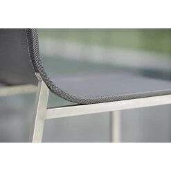 Stern Barny Garten-Barstuhl Edelstahl/Textilene Edelstahl/Silbergrau -Gartenmöbel Geschäft 940767 9