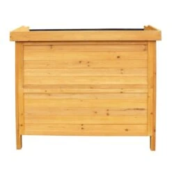 Habau Gartentisch/Pflanztisch Mit Unterschrank Spießtanne Braun -Gartenmöbel Geschäft 970104 3