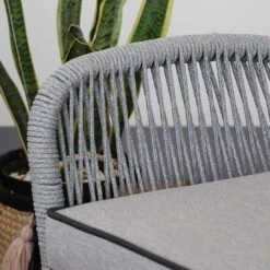 Acamp München Loungeset 4-tlg. Akazie/Rope Natur/Hellgrau -Gartenmöbel Geschäft acamp muenchen sofagruppe 4 tlg akazie rope 1352937 4