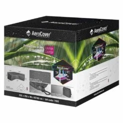 AeroCover Schutzhülle Für Ecklounge 255x255x90x65/90cm Polyester Uni Anthrazit -Gartenmöbel Geschäft aero cover loungesethulle 255x255x90x65 90cm l form 5