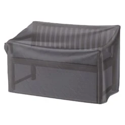 AeroCover Gartenbank Schutzhülle 130x75x65/85cm Polyester Uni Anthrazit -Gartenmöbel Geschäft aerocover bankhaube 130x75x65 85cm polyester anthrazit 1008912 2