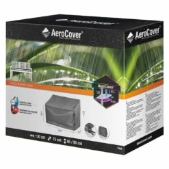 AeroCover Gartenbank Schutzhülle 130x75x65/85cm Polyester Uni Anthrazit -Gartenmöbel Geschäft aerocover bankhaube 130x75x65 85cm polyester anthrazit 1008912 7