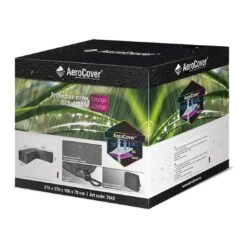 AeroCover Schutzhülle Für Ecklounge 270x270x100x70cm Polyester Uni Anthrazit -Gartenmöbel Geschäft aerocover loungesethulle 270x270x100x70cm l form 9