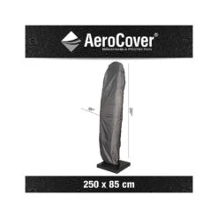 AeroCover Ampelschirm Schutzhülle Ø350cm Und 300x300cm Polyester Uni Anthrazit -Gartenmöbel Geschäft aerocover schirmhulle fur ampelschirm o350cm umfang 85 cm 7