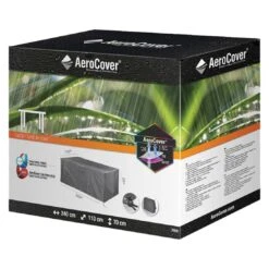 AeroCover Gartentisch Schutzhülle 240x110x70cm Polyester Uni Anthrazit -Gartenmöbel Geschäft aerocover schutzhuelle fuer tische 240x110x70cm polyester 1352002 8
