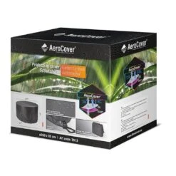 AeroCover Gartenmöbel-Set Schutzhülle Ø200x85cm Polyester Uni Anthrazit -Gartenmöbel Geschäft aerocover sitzgruppenhulle o200x85cm fur siena garden oase sofaset 6