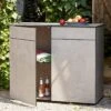 Best Beyond Need A Hand Sideboard 102x46x88cm Hellgrau/Zement -Gartenmöbel Geschäft best beyond need a hand sideboard 102x46x88cm 1380822 1