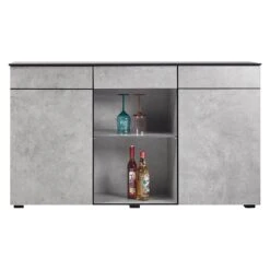 Best Beyond Need A Hand Sideboard 152x46x88cm HPL Hellgrau/Zement