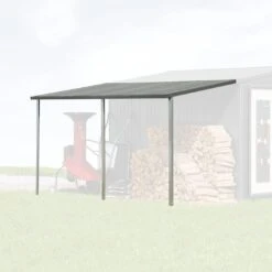 Biohort Europa Seitendach Dunkelgrau-Metallic