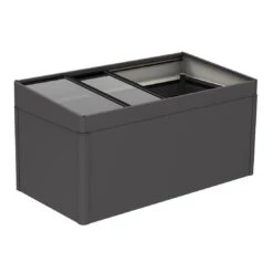 Biohort Frühbeetaufsatz Für Hochbeet Dunkelgrau-Metallic -Gartenmöbel Geschäft biohort fruhbeetaufsatz hochbeet 200x101x23 cm dunkelgrau metallic 1326614 2