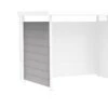 Biohort Highline Seitenwand Für Seitendach Silber-Metallic -Gartenmöbel Geschäft biohort highline seitenwand fuer seitendach 157x2 5x181cm 1350605 1