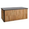 Cane-Line Combine Gartenbox Groß Teak/Aluminium Natur/Lava Grey -Gartenmöbel Geschäft cane line combine kissentruhe gross teak aluminium 1463465 1