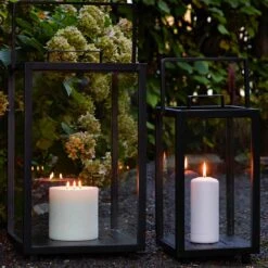 Cane-Line Lighthouse Laterne 33x33x54 Cm Aluminium Lava Grey -Gartenmöbel Geschäft cane line lighthouse laterne 33x33x54cm aluminium 1463685 7