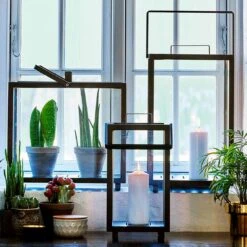 Cane-Line Lighthouse Laterne 33x33x54 Cm Aluminium Lava Grey -Gartenmöbel Geschäft cane line lighthouse laterne 33x33x54cm aluminium 1463685 8