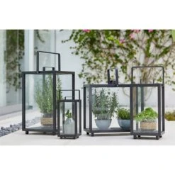 Cane-Line Lighthouse Laterne 46x23x42 Cm Rechteckig Aluminium Lava Grey -Gartenmöbel Geschäft cane line lighthouse laterne 46x23x42 cm rechteckig aluminium 1463762 5