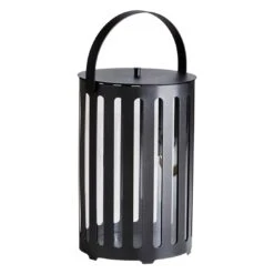 Cane-Line Lighttube Laterne Ø30x64 Cm Aluminium Lava Grey