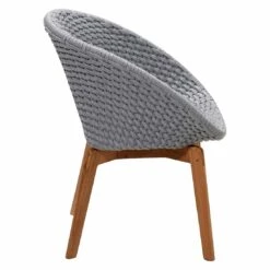 Cane-Line Peacock Gartensessel Teak/Rope Light Grey/Natur -Gartenmöbel Geschäft cane line peacock gartensessel teak aluminium rope 1465049 4