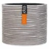 Capi Nature Rib Pflanztopf Ø16,6x15,2cm Elfenbein -Gartenmöbel Geschäft capi nature rib pflanztopf durchm16 6x15 2cm 1411259 1