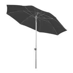 Doppler ACT Drehknick Mittelstockschirm NEO Ø200cm Anthrazit